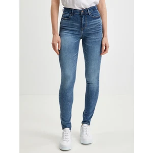 Blue Women Skinny Fit Jeans Guess 1981 - Women