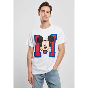 Mickey Mouse M Face bílá