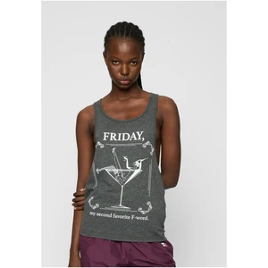 Women's T-shirt F-Word with charcoal