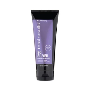 Matrix Hloubková maska pro stříbrné vlasy Total Results So Silver (Color Obsessed Triple Power Mask) 200 ml