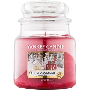 Yankee Candle Christmas Magic vonná sviečka Classic stredná 410 g