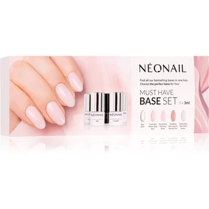 NEONAIL Must Have Base Set sada lakov na nechty (s použitím UV/LED lampy)