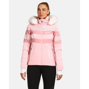 Women's ski jacket Kilpi DALILA-W Light pink