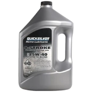 Quicksilver 4-Stroke Marine Oil Synthetic Blend 25W-40 4L