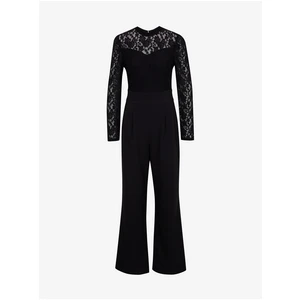 Orsay Black Women's Overall with Lace Detail - Women