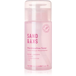 Sand & Sky The Essentials Marshmallow Toner jemné exfoliačné tonikum pre obnovu povrchu pleti 120 ml