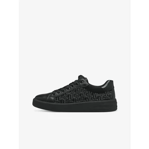 Tamaris women's black patterned sneakers - Women