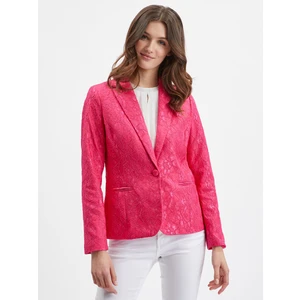 Orsay Pink Ladies Patterned Jacket - Women