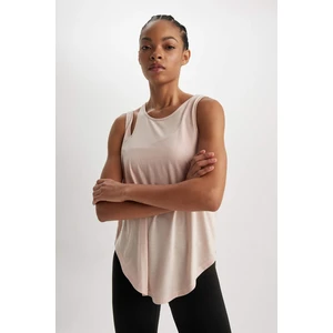 Defacto Fit Crew Neck Sleeveless Singlet