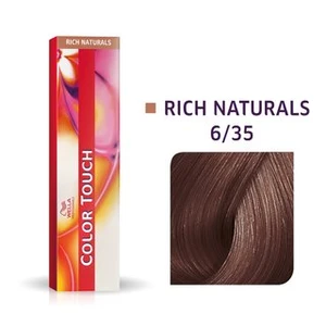 Wella Professionals Color Touch Rich Naturals profesjonalna demi- permanentna farba do włosów z wielowymiarowym efektem 6/35 60 ml