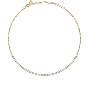 Morellato Luxusný pozlátený náhrdelník s zirkónmi Scintille SAQF04
