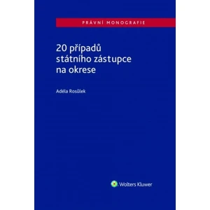 20 případů státního zástupce na okrese - Rosůlek Adéla [E-kniha]