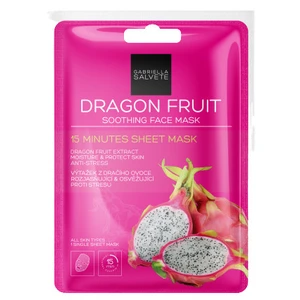 Gabriella Salvete Face Mask Dragon Fruit upokojujúca plátienková maska 1 ks