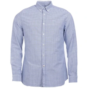 Barbour Kockovaná košeľa Barbour Tatersall - Indigo (button-down) - S