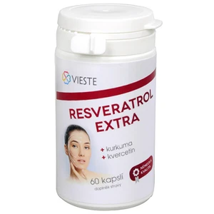 VIESTE Resveratrol extra 60 kapslí