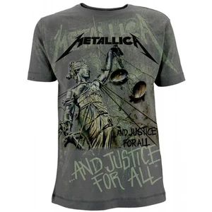 Metallica T-Shirt And Justice For All Grey L