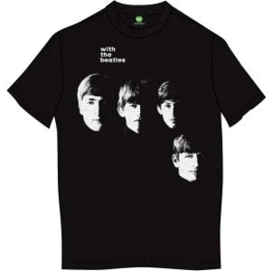 The Beatles Ing Vintage With The Beatles Unisex Black XL