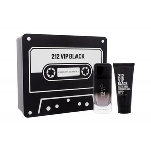 Carolina Herrera 212 VIP Men Black darčeková kazeta parfumovaná voda 100 ml + sprchovací gél 100 ml pre mužov