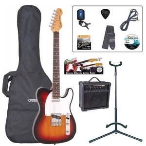 Encore EBP-E2SB Electric Guitar Outfit Sunburst