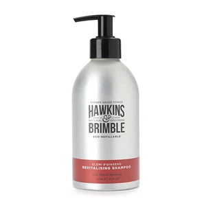 Hawkins & Brimble Revitalizujúci šampón na vlasy Hawkins & Brimble v plniteľnej hliníkovej fľaši (300 ml)