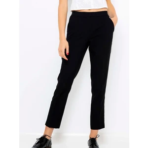 Black Shortened Trousers CAMAIEU - Women