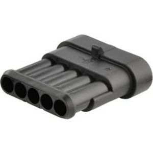 Zástrčkový konektor na kábel TE Connectivity 282107-1 282107-1, 42 mm, pólů 5, rozteč 6 mm, 1 ks