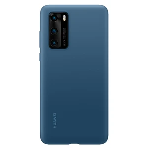 Eredeti tok Silicone Case  Huawei P40, Blue