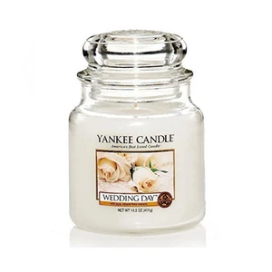 Świeczka zapachowa Yankee Candle Dzień ślubu, 65 h