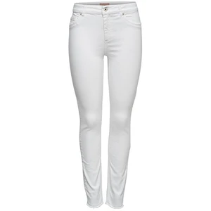 ONLY Dámské slim fit džíny ONLBLUSH 15155438 White M/30