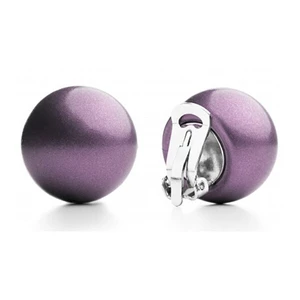 Ballsmania Originální metalické náušnice O154M-19-3938 Viola Bacco Metal