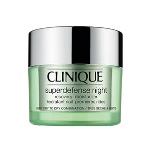 Clinique Noční hydratační krém pro suchou až smíšenou pleť Superdefense (Night Recovery Moisturizer Very Dry To Dry Combination Skin) 50 ml