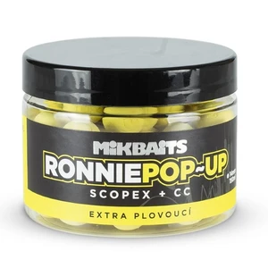 Mikbaits plovoucí boilie ronnie scopex + cc 14 mm 150 ml