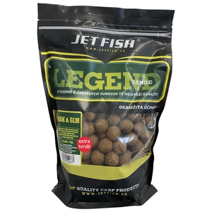 Jet fish extra tvrdé boilie legend range rak glm 250 g - 24 mm