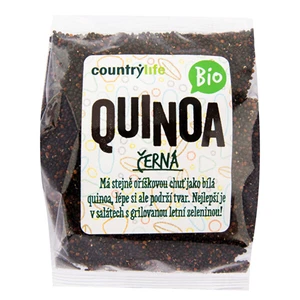 Country Life Quinoa čierna BIO 250 g