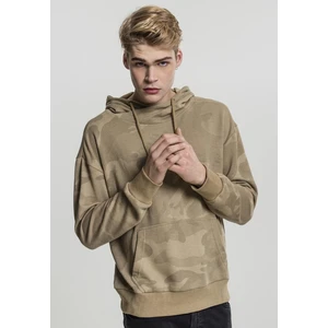 High Neck Camo Hoody sand camo