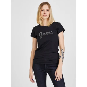 Black Women's T-Shirt Guess - Women