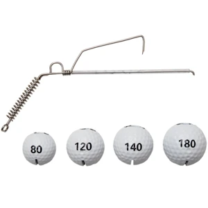 Madcat golf ball jig system anti snag - 80+120 g