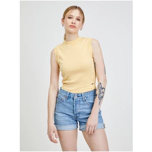 Light Yellow Women's Tank Top Roxy Spring Muse - Women