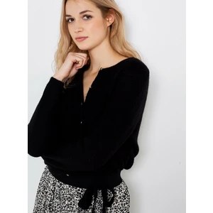 CamAIEU Black Cardigan - Women