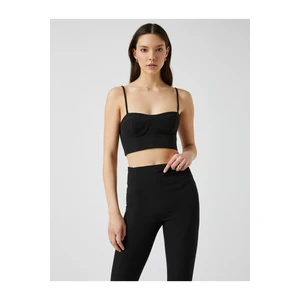 Koton Thin Strap Crop Singlet