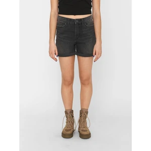 Grey Denim Shorts Noisy May Miley - Women