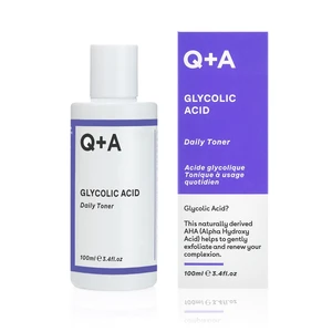 Q+A Glycolic Acid jemné exfoliačné tonikum s AHA 100 ml