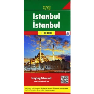 Plán města Istanbul 1:10 000