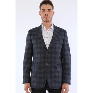 C9055 DEWBERRY MEN'S JACKET-LACİVERT-WHITE