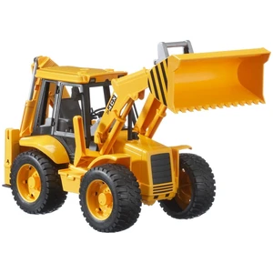 BRUDER 2428 Traktor JCB predný nakladač + bager