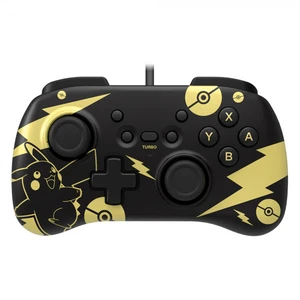 HORI Horipad mini for Nintendo Switch, Pikachu Black Gold Edition