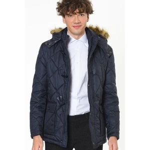 M8634 DEWBERRY MEN's COAT-LACİVERT