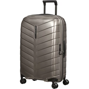 Samsonite Skořepinový cestovní kufr Attrix M 73 l - hnědá