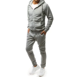 Light gray men's tracksuit Dstreet AX0381