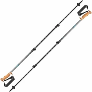 Leki Lhasa Kijki do trekkingu 90 - 125 cm Mint/Dark Anthracite/White